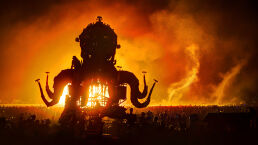 Burning Man and Hurricane Harvey