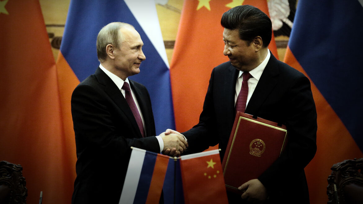 Russia allying with China