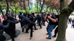 Antifa and Patriot Prayer Clash in Portland