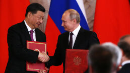 Facing Trade War With U.S., China Teams Up With Russia