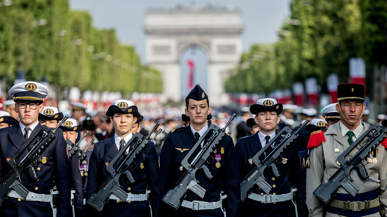 India-France partnership at Bastille Day Parade