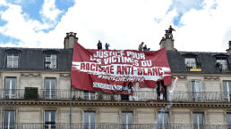 Anti-Racism Protesters Condemn ‘Dirty Jews’