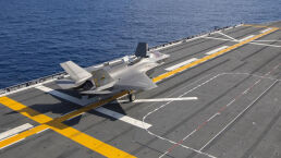 Japanese Carrier Launches First Plane Since World War II