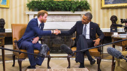 Barack Obama and His Friend Prince Harry