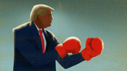 Trump Never Tuckers Out