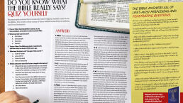 Do You Know What the Bible Really Says? Quiz Yourself