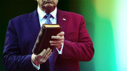President Trump Reads the Bible