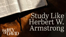 Study Like Herbert W. Armstrong