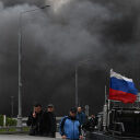 Moscow Shrouded in Oil Smoke After Ukraine Drone Assault