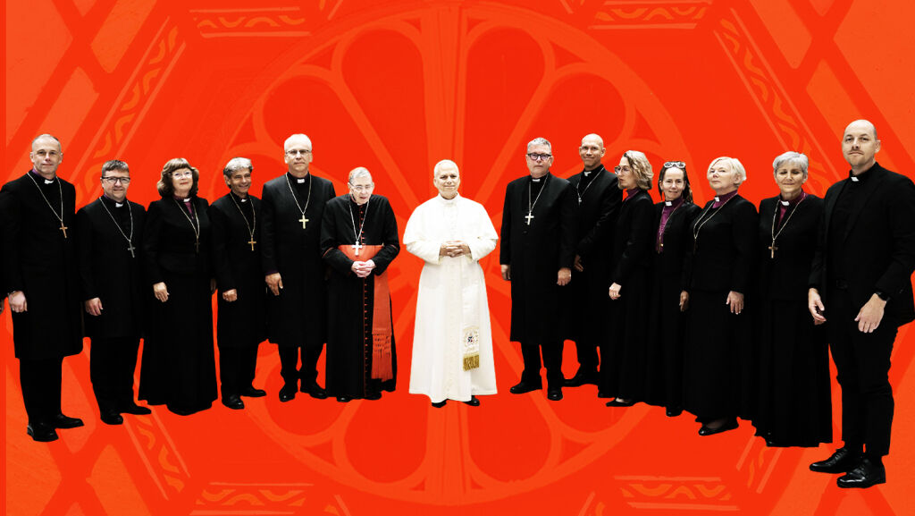 Pope Courts Lutherans