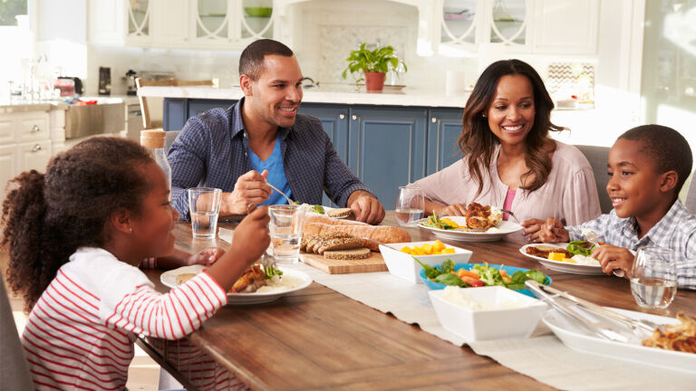 Invest in Good Health at the Family Dinner Table