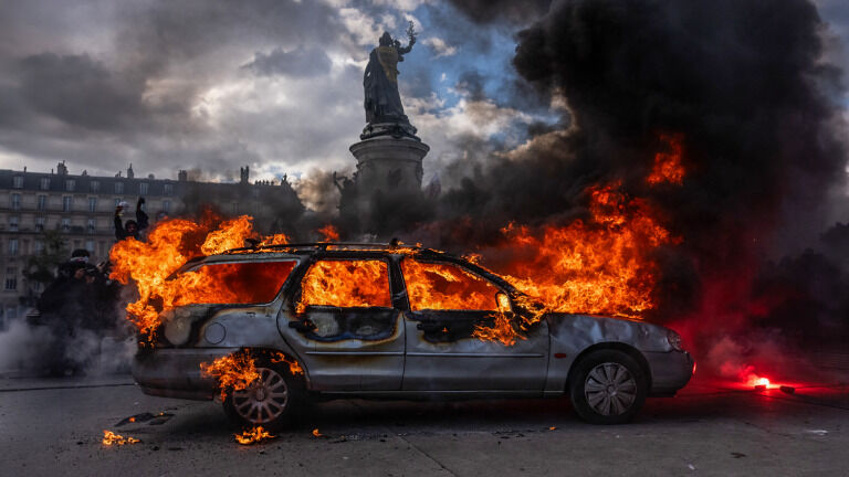 France Is in Flames. So What?